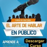 CURSO DE ORATORIA, APRENDE A HABLAR EN PÚBLICO